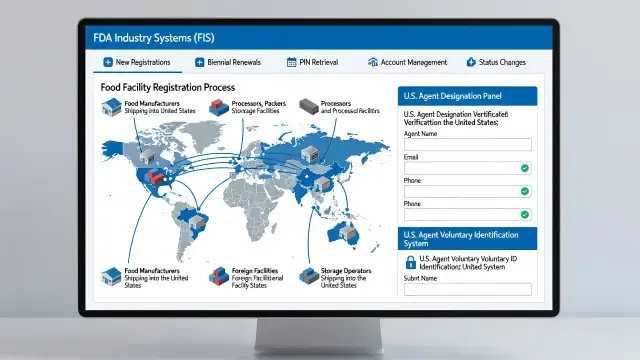 FDA Streamlines Food Facility Registration Through Digital Portal