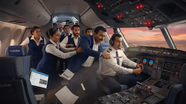 Flydubai Stabbing Probe Widens as Online Activity Claims Emerge