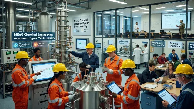 Chemical Engineering Degree Pairs Academic Rigour With Paid Industry Year