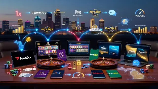 Michigan's Online Casino Market Expands With New Licensed Entrants